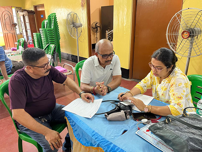 Blood donation camp